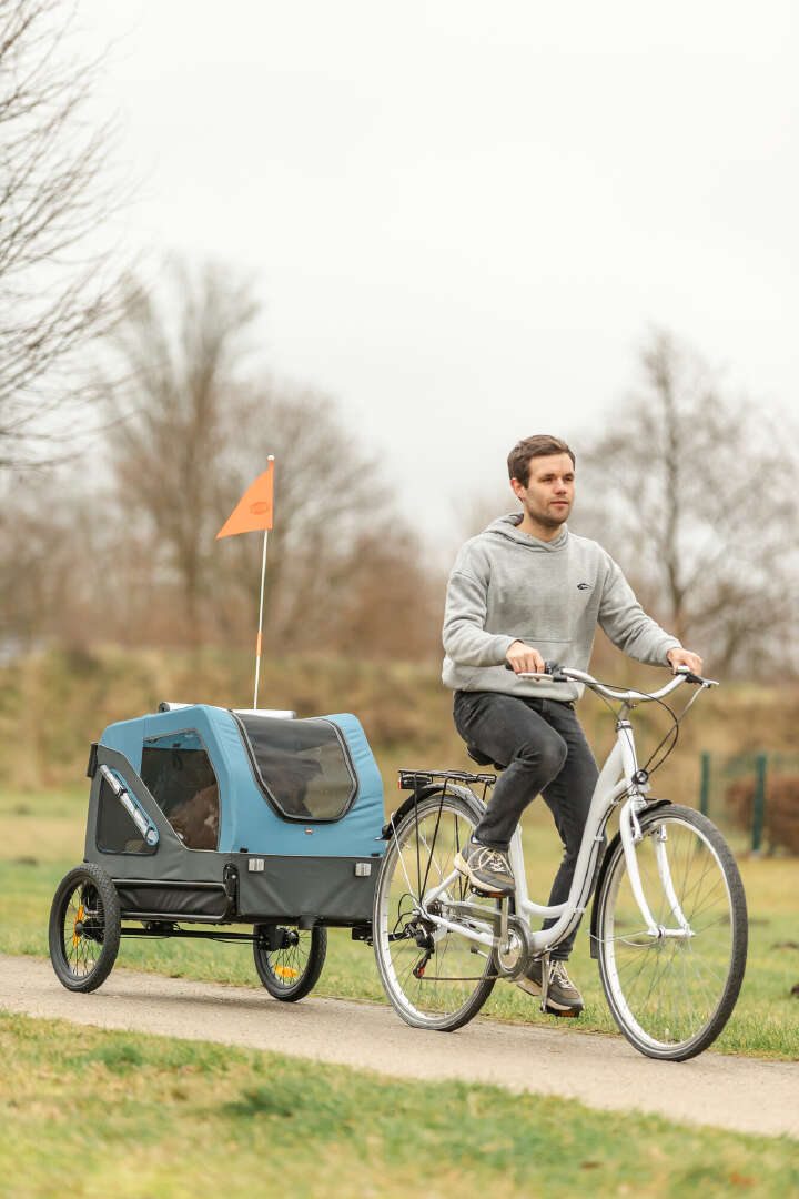 TRIXIE Fahrrad-Anhänger für Hunde